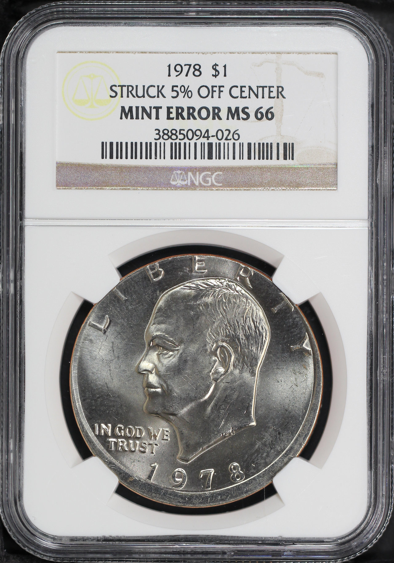 ビーデル1978 1978 Washington Quarter Error Weight 5.47.gr Missing Clad On Both